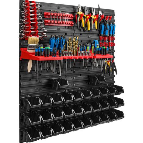 Étagère à outils 78x78 cm pour atelier ou garage (1/5)