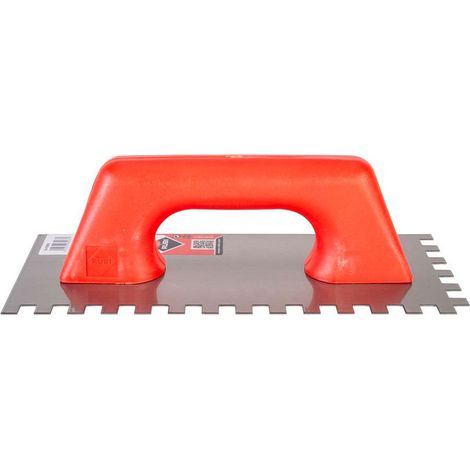 Peigne En Acier 28cm. (10x10) Poignée En Plastique Fermée 65968 Rubi. (1/2)
