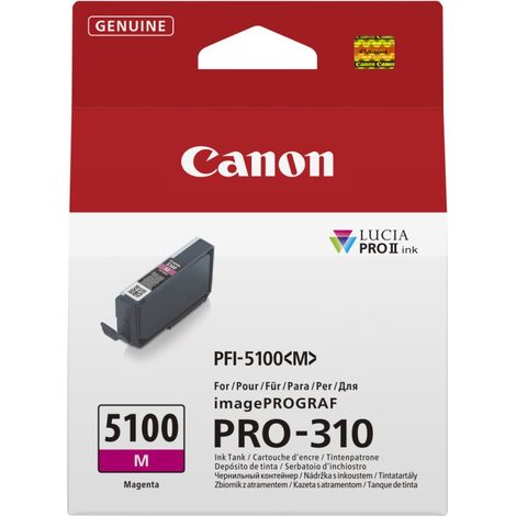 Canon PFI-5100 M Druckerpatrone 1 Stück(e) Original Magenta