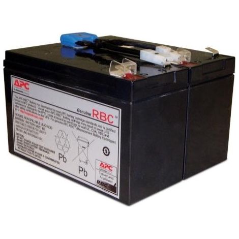 Batteria al Piombo Sealed VRLA APC APCRBC142 da 216 VAh, 5 Anni, Colore Nero, 6,01 kg