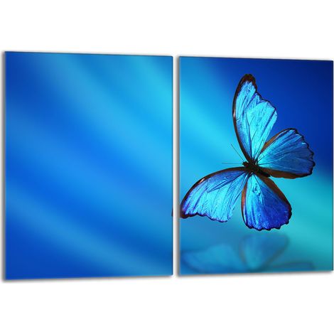 Glasschutzplatte für den Herd 2x40x52 Butterfly (1/5)