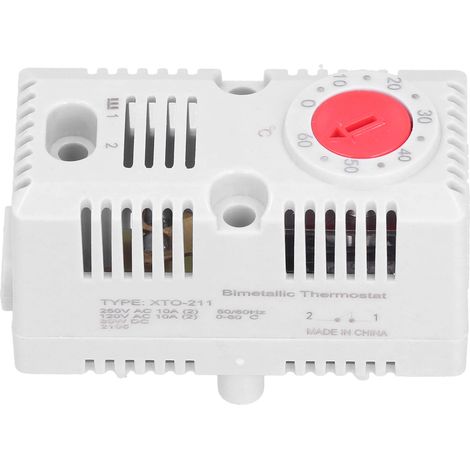 Thermostat mécanique réglable, interrupteur de contrôle de température normalement fermé pour XTO 211 (1/5)