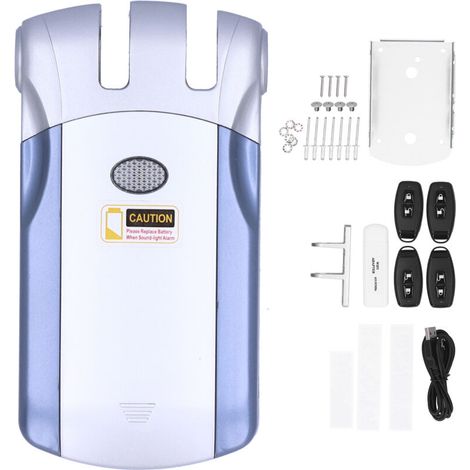 WAFU 019 serrure à télécommande WIFI Invisible dispositif antivol Intelligent sécurité à domicile pour TUYA