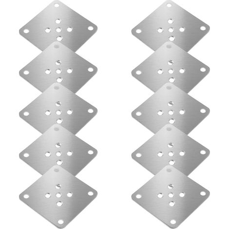 de 10 plaques de fixation pour pieds de table et de canapé (1/5)