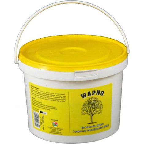 Cal para blanquear árboles ornamentales y frutales 1 kg