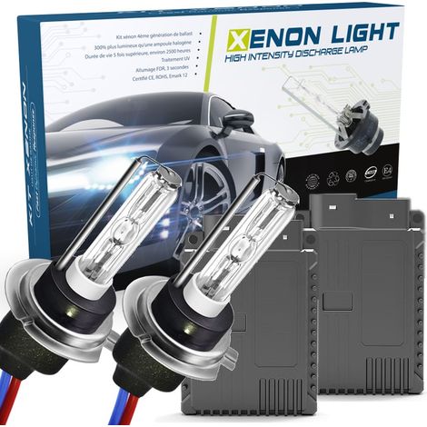 Kit Xénon H7 - 4300K 25W - SD2+ XPU V5.5 Performance Luxe - voiture