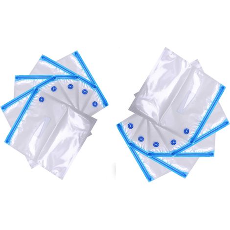 Sacchetto Sottovuoto 26x34 Bustina Goffrata 10pz Chiusura Ermetica jordan yl-275