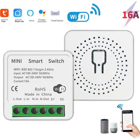 Tuya Mini Smart Switch WiFi 16A (1/5)