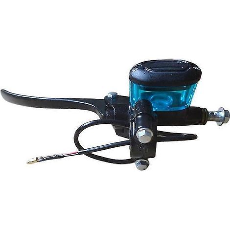 Levier de frein et d'embrayage 28gc pour guidon de moto, pompe de frein hydraulique gauche/droite, durable - Gauche (1/4)