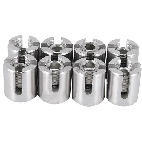 Treillis mural vert en acier inoxydable, lot de 8 fixations pour câble de 3 mm, support de jardin robuste pour plantes grimpantes, kit de montage résistant à la corrosion. (1/5)