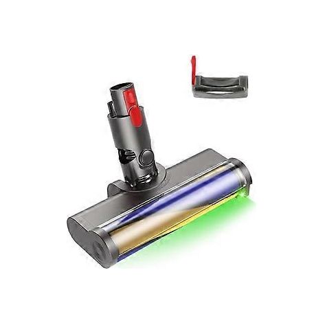 Brosse électrique pour sols compatible avec les aspirateurs V7, V8, V10, V11 et V15. Brosse rotative avec lumière LED verte. (1/5)