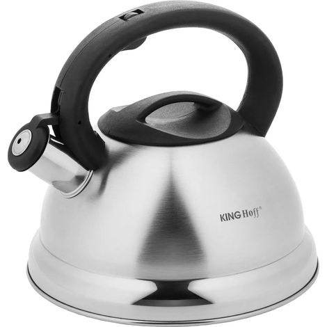 Bouilloire Kinghoff 3L avec sifflet (1/5)
