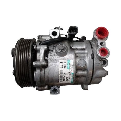 [PRODUIT D'OCCASION] Compresseur Air Conditionne FIAT Grande Punto ♻️ Ref Oe. 50541345 - Garantie à vie (1/4)