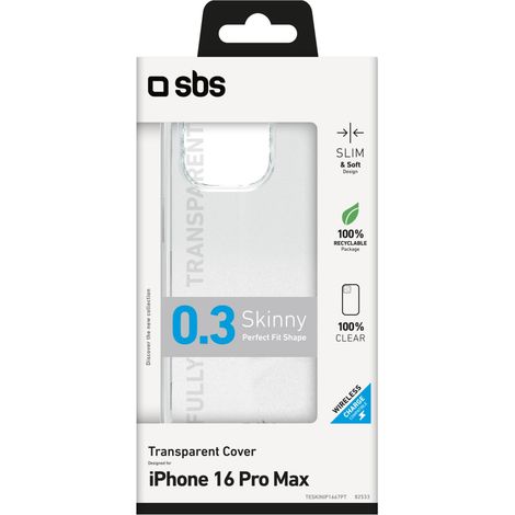 SBS TESKINIP1667PT Handy-Schutzhülle 17,5 cm (6.9") Cover Transparent (1/3)