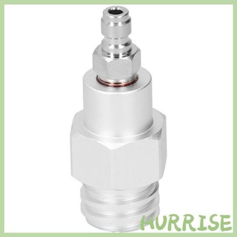 Garosa Adaptateur CO2 Adaptateur de réservoir de CO2, connecteur à déconnexion rapide, remplacement pour culinaires boucheuse (1/4)