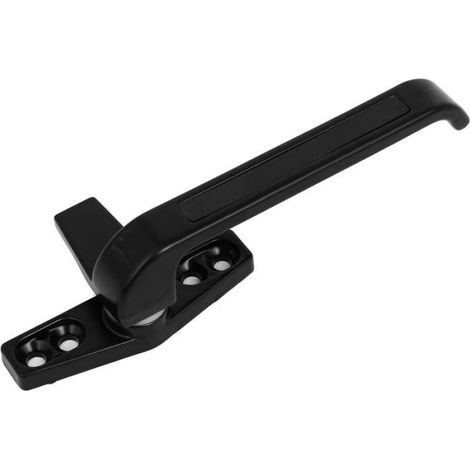 Poignée de Fenêtre Verrouillable Poignée Porte Fenêtre Poignet Alliage Zinc gauche fixation vis grip 2pcs (1/4)