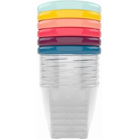 Babymoov Babybols Set da Sei Vasetti Ermetici 250ml (1/4)