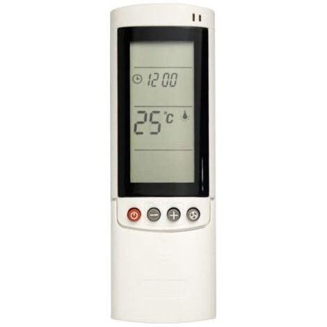 Climatiseur Télécommande, ABS Télécommande Climatiseur Télécommande de Remplacement Pratique pour Airwell Electra Gree A415 / RC08B RC08A, consommation d'énergie Stable/Faible (1/4)