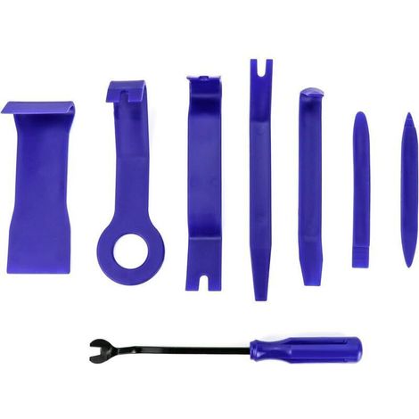 8-teiliges Ausbauwerkzeug-Set für Autoradios, Audioanlagen, Innenverkleidungen, Armaturenbrett und Mittelkonsole (1/5)