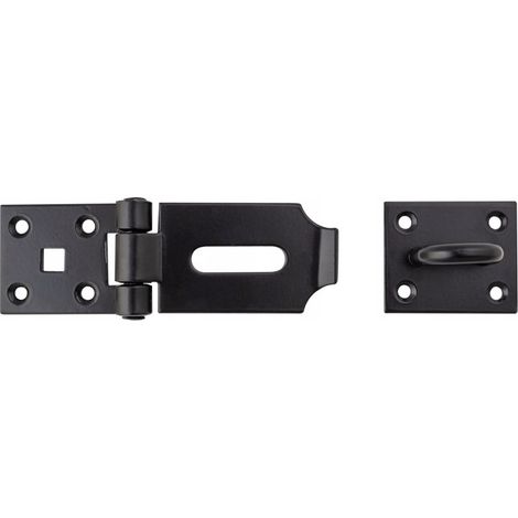 Loquet Porte-Cadenas DMX ZWP, 167 x 55 mm, Fermeture Droite Avec Moraillon, Pour Portail (1/2)