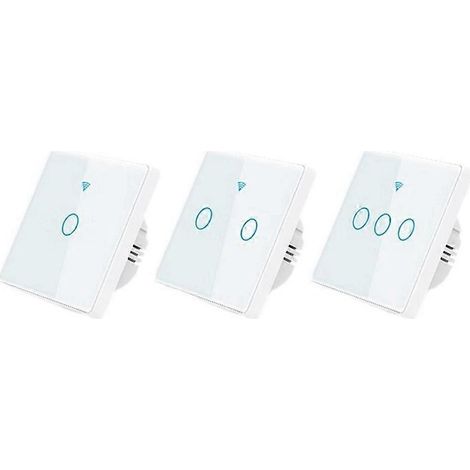 WLAN-Wandschalter, intelligente Touch-Steuerung, kompatibel mit Alexa, intelligenter Lichtschalter zur Regulierung der Beleuchtung (1/5)