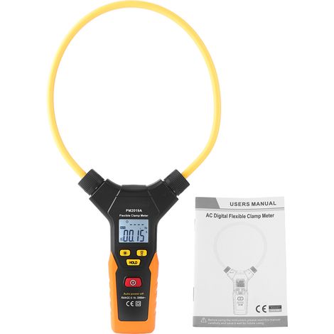 PEAKMETER PM2019A pince multimètre numérique Flexible portable 3000A multimètre de courant alternatif (1/5)