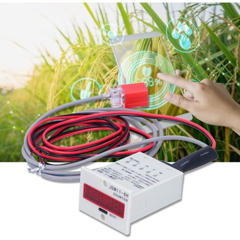 Compteur industriel numérique électronique inductif BERM® BEM-6H-05N-CT 220 V CA (1/5)