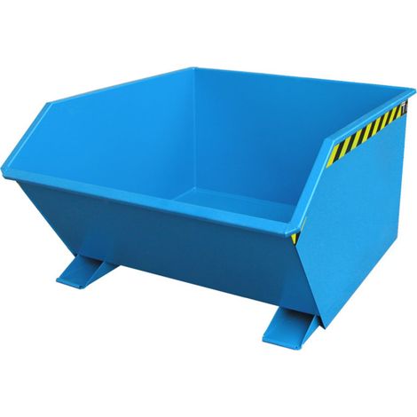 Bauer Südlohn Bac à bascule GU 1000, peint, bleu clair