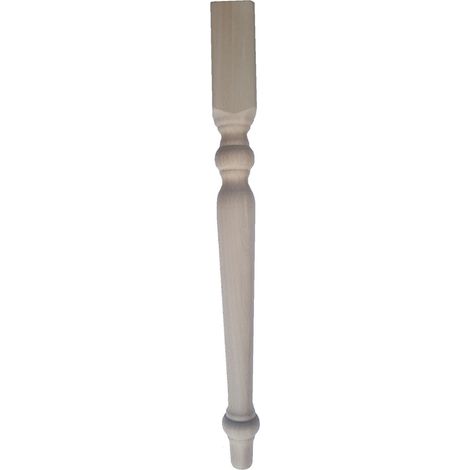 Gambe tavolo pezzi 4 in faggio grezze ø 70 mm x h 75 cm mod forma dimensione disponibile: senza scasso