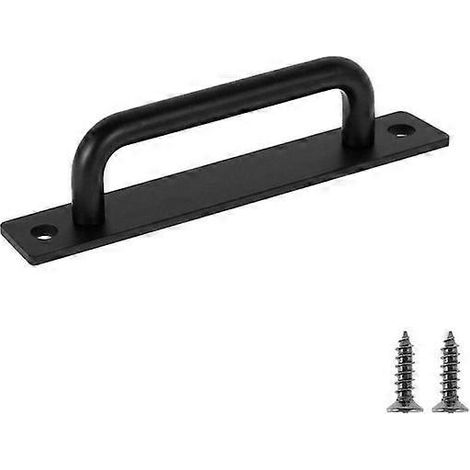 Poignées de porte coulissantes en alliage d'aluminium de 128 mm (5,8 po) pour grange