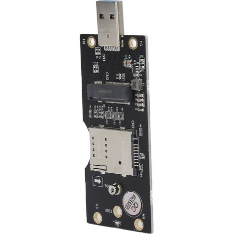 Carte d'extension NGFF vers module SIM 3G/4G/5G vers USB 3.0 pour ordinateur de bureau et ordinateur portable (1/5)
