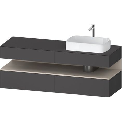Duravit Collection One Konsolenwaschtischunterbau, 2 Auszüge, 2 (1/2)