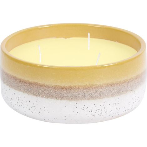 Bougie Parfumée "Céramique" 330g Citronnelle (1/4)