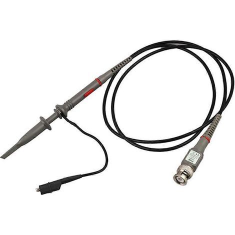 Sonde d'oscilloscope P6100 BNC 100 MHz haute précision avec pinces crocodiles et cordons de test (1/5)