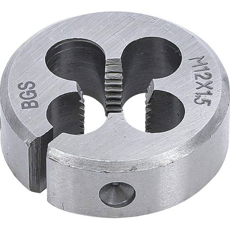 Filières M12 x 1,5 x 38 mm - Acier, Filetage Précis - Outils de Coupe, Pro - D-Work