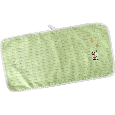 Serviettes à main en velours corail pour enfants, polyvalentes, douces, absorbantes, à séchage rapide, pour salle de bain, cuisine à domicile (1/5)