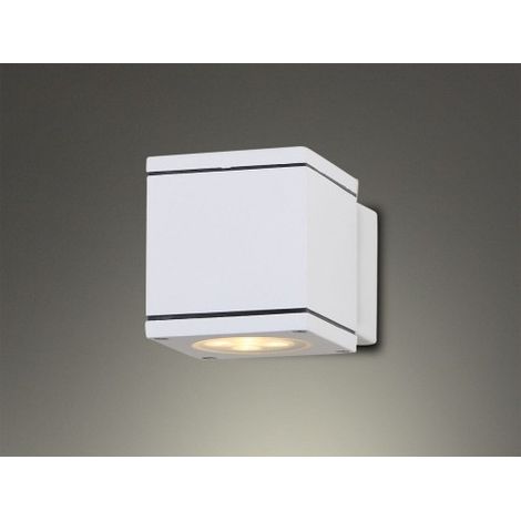 Applique murale carrée blanche Home Square GU10 Maxlight