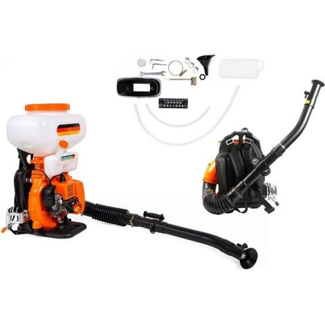 Atomizzatore a Scoppio 43CC 3 in 1 Liquidi Polvere Soffiatore a Spalla 20 Litri (1/5)