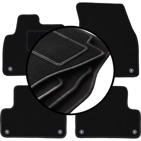 Jeu complet de tapis de sol en velours pour : Range Rover Evoque SUV (2011-2018) (1/5)