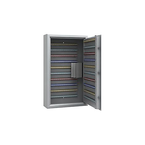 Caja de caudales para llaves  gris luminoso  listones de