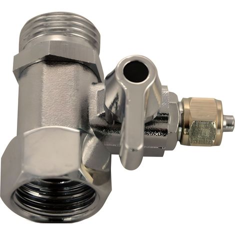Conexión de 1/2 pulgada con válvula integrada para filtro de agua por ósmosis. (1/2)