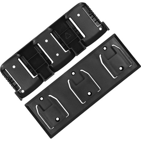 Akku-Halterungsset für Elektrowerkzeuge mit 3-Loch-Befestigungsmöglichkeit für Milwaukee 14,4 V/18 V/20 V/60 V (1/5)