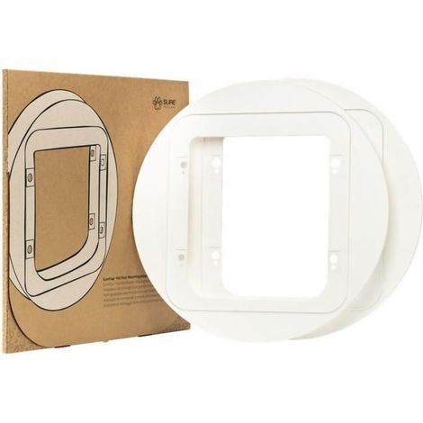 SUREFLAP Montageadapter großes Modell (weiß) (1/4)