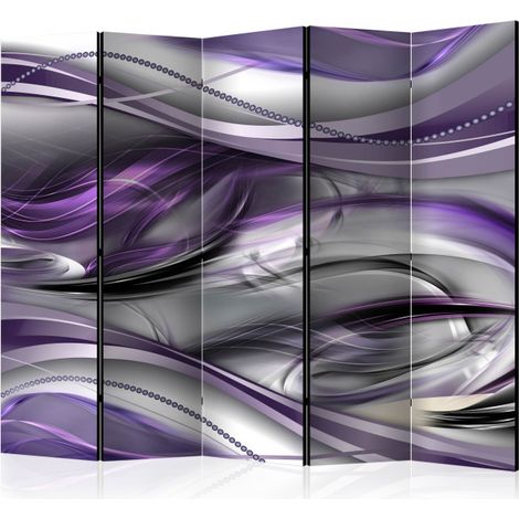 Paravent 5 Volets "Tunnels Violet" 172x225cm (1/2)