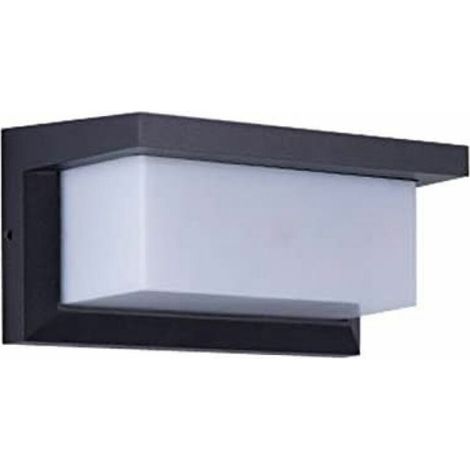 royaluxe - LED Applique Murale Extérieur 18W Étanche En Aluminium Anthracite Eclairage Décoration Lumière (1/4)