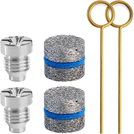 Kit de buse à orifice pour canon à mousse et de grilles pour machine à mousse (photo couleur) (1/5)
