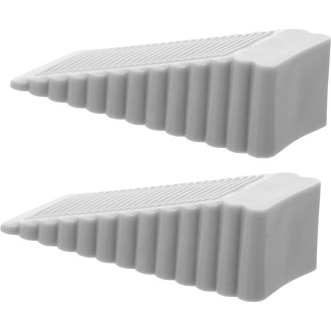 2 Pieces Protector Silicone Stopper Bottom Pieces Silent Shape Door (1/5)