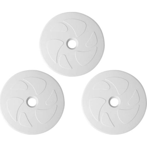 Lot de 3 grandes roues C6 de rechange pour nettoyeur de piscine Polaris 180 280 Tanktrax, VAC-Sweep 280 (1/5)
