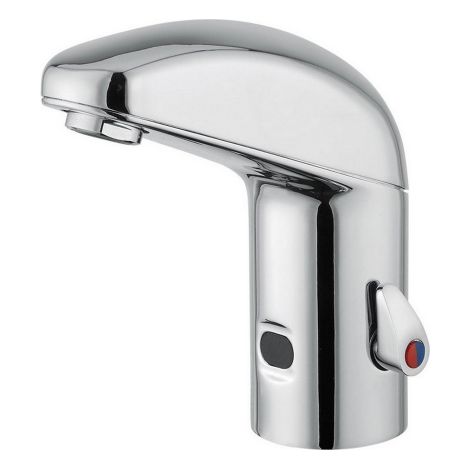 MISCELATORE ELETTRONICO PER LAVABO A BATTERIA SERIE ONE Cromo (1/2)