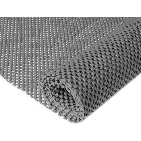 Antirutschmatte 100x150cm Grau, Teppichunterlage rutschfest, zuschneidbar (1/5)